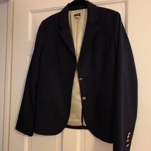 Navy JCrew school boy blazer